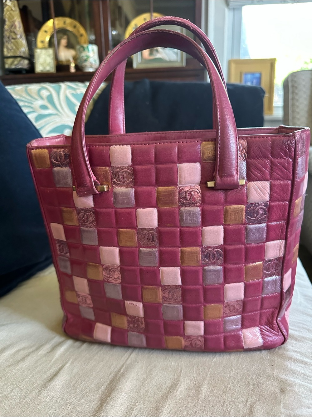 Hand Painted Candy Bar bag.